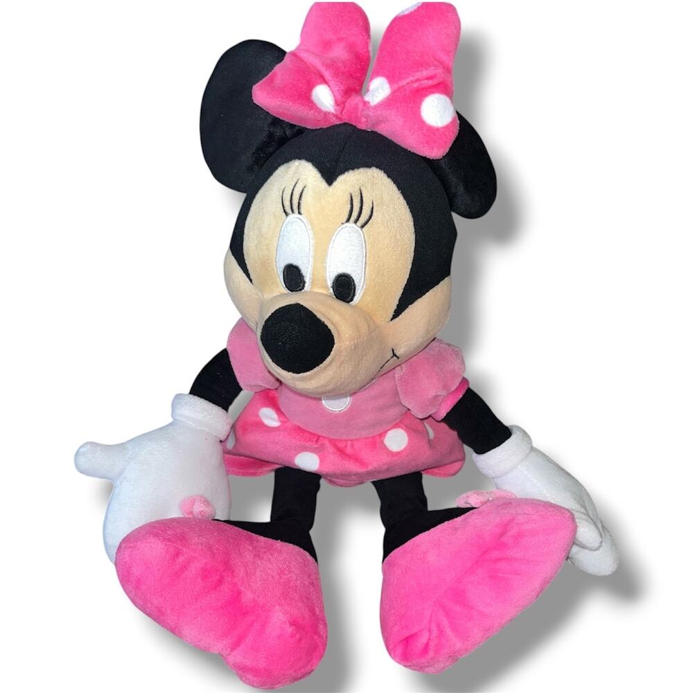 Official Disney Minnie Mouse Plush Doll - Large (Approx. 22"-23")